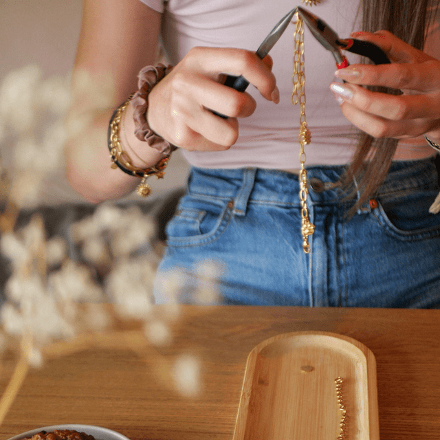 Goûter créatif - atelier création collier charms 18/10