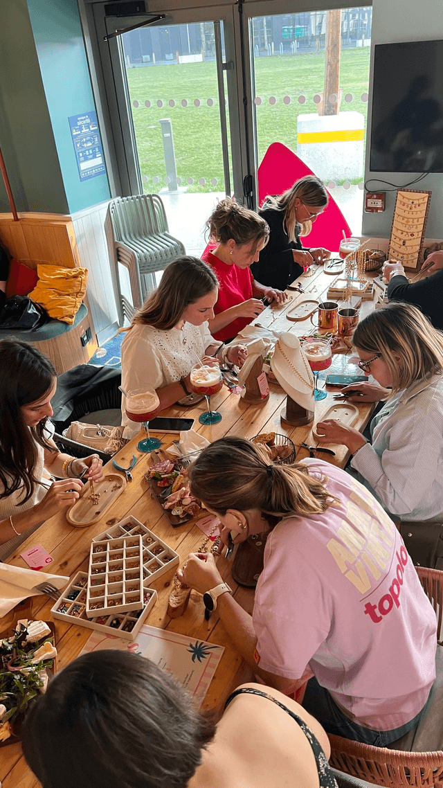 Goûter créatif - atelier création collier charms 18/10