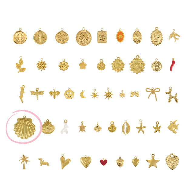 30 - Breloque coquillage