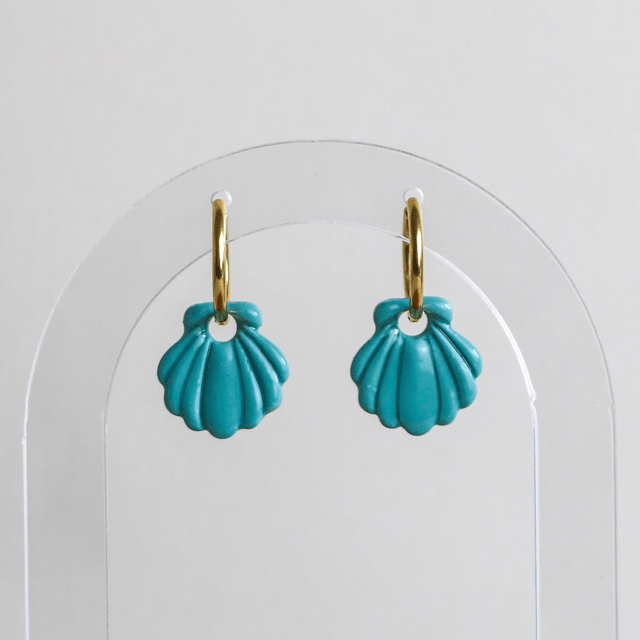Boucles d'oreilles coquillages