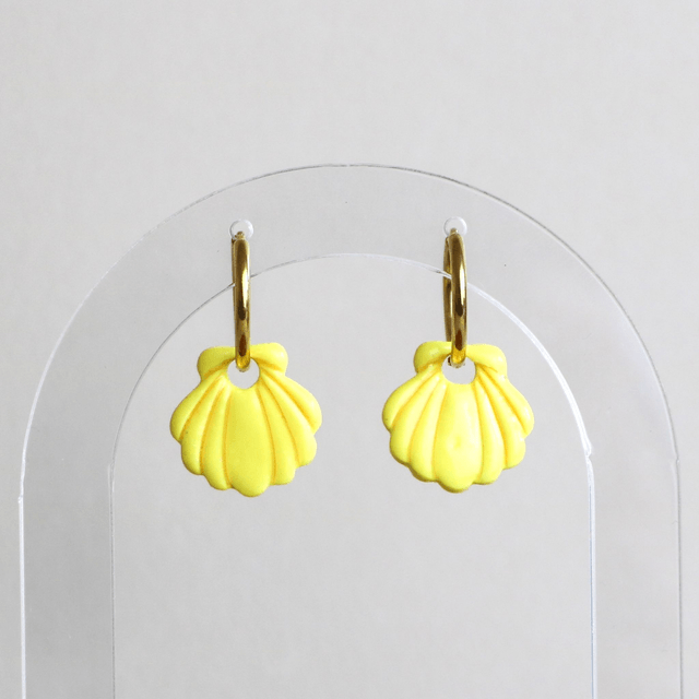 Boucles d'oreilles coquillages