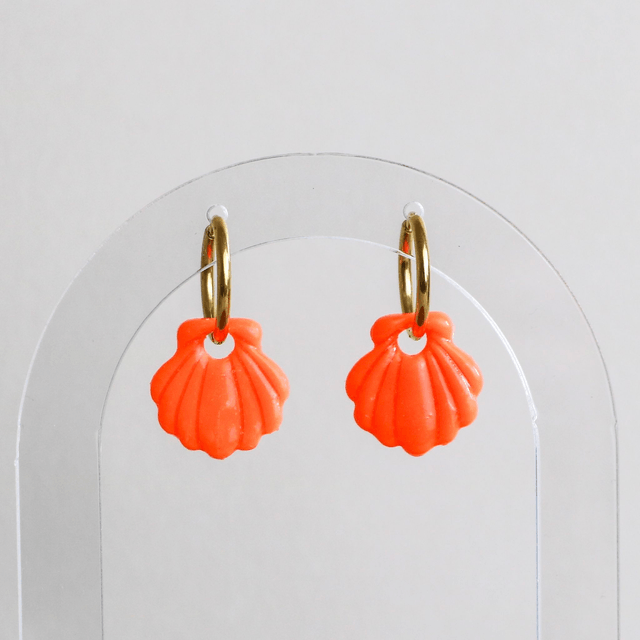 Boucles d'oreilles coquillages