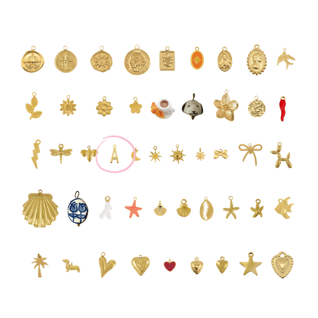 07 - Breloque alphabet