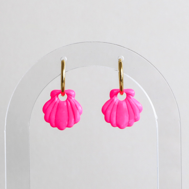 Boucles d'oreilles coquillages