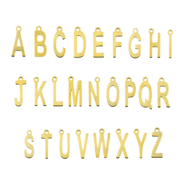 07 - Breloque alphabet