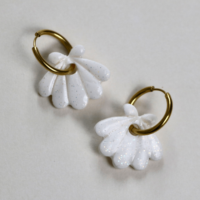 Boucles d'oreilles coquillage
