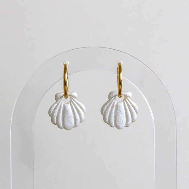 Boucles d'oreilles coquillages