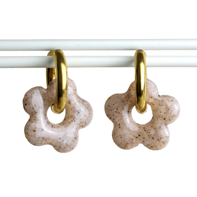 Fleurs Azea beige effet stone