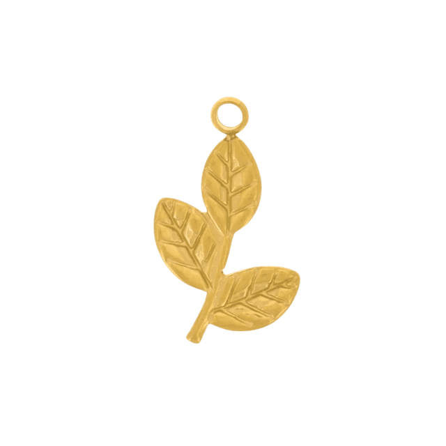 10 - Breloque feuilles