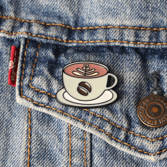 Pin’s latte art