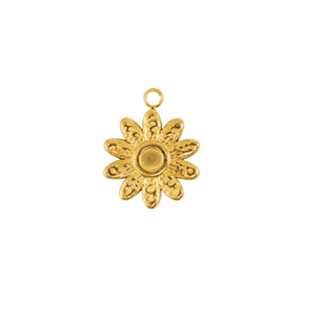 11 - Breloque tournesol