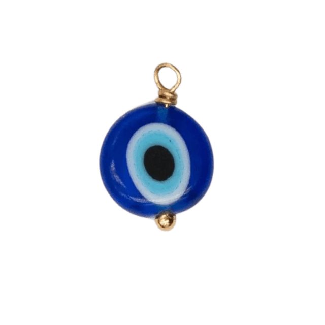 42 - Breloque en forme d&#039;oeil bleu