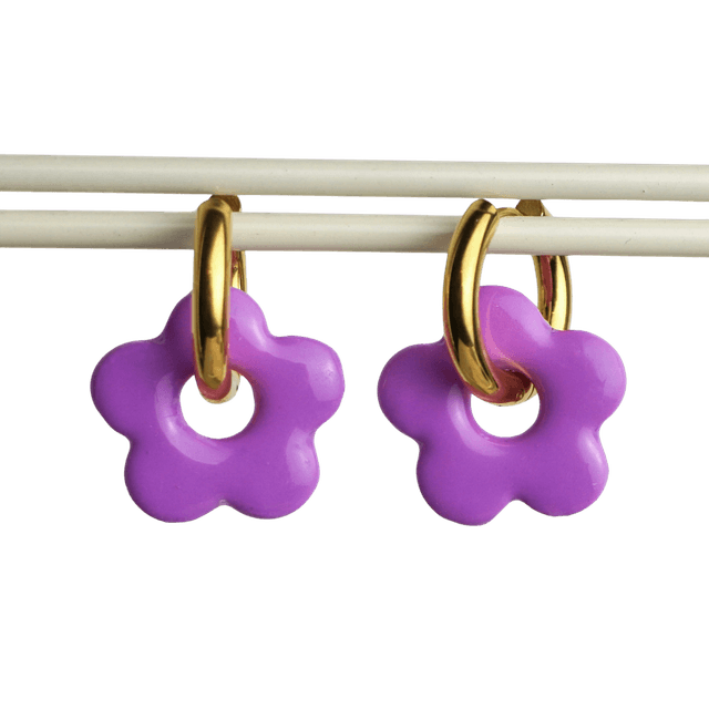 Fleurs Azea violette 